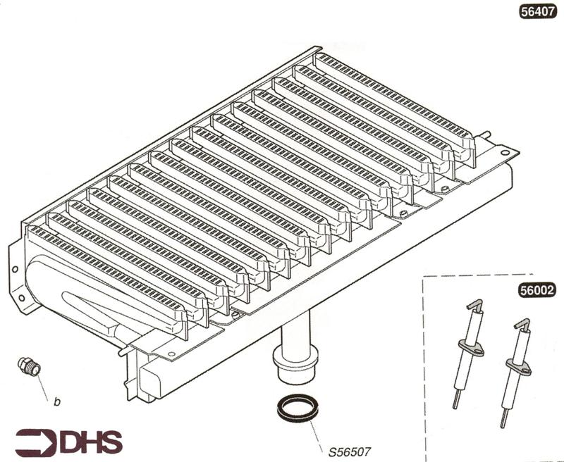 Exploded Diagram for BURNER