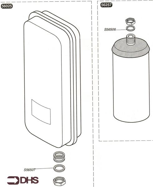 Exploded Diagram for EXPANSION VESSEL