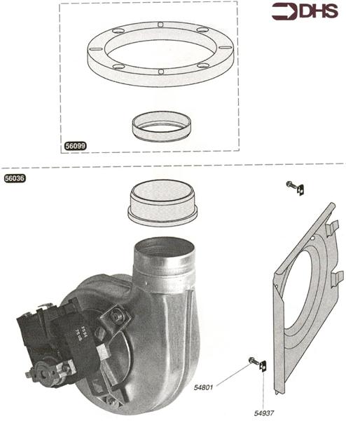 Exploded Diagram for FAN