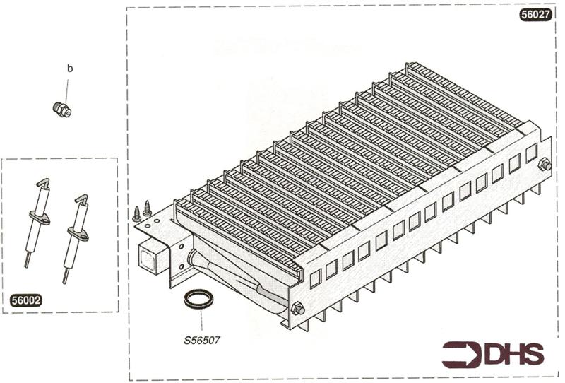 Exploded Diagram for BURNER