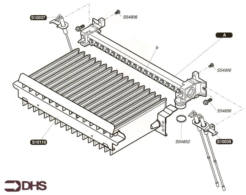 Exploded Diagram for BURNER