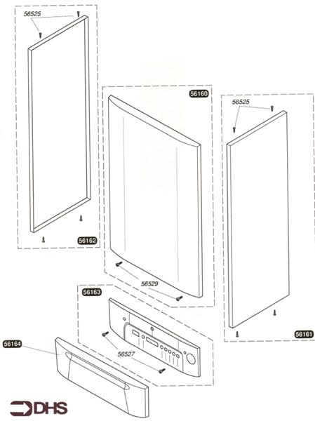 Exploded Diagram for CASING