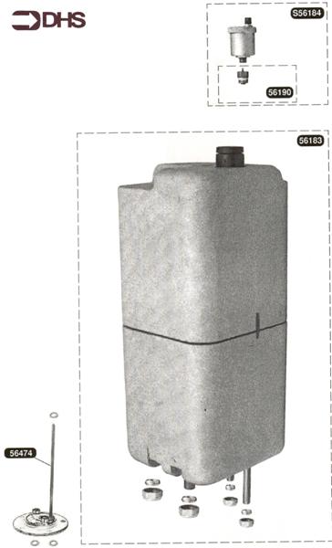 Exploded Diagram for TANK