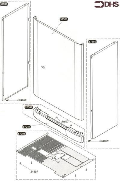Exploded Diagram for CASING