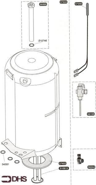 Exploded Diagram for TANK