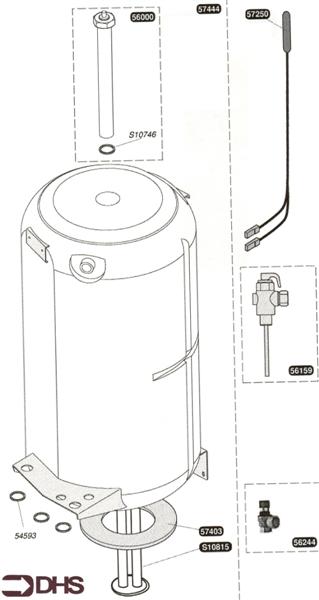 Exploded Diagram for TANK