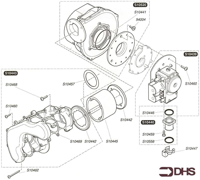Exploded Diagram for GAS VALVE