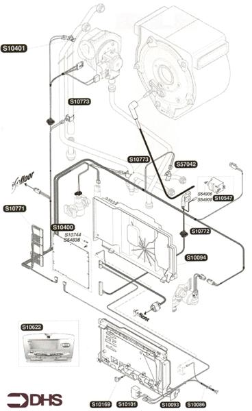 Exploded Diagram for HARNESS & ELECTRIC BOX