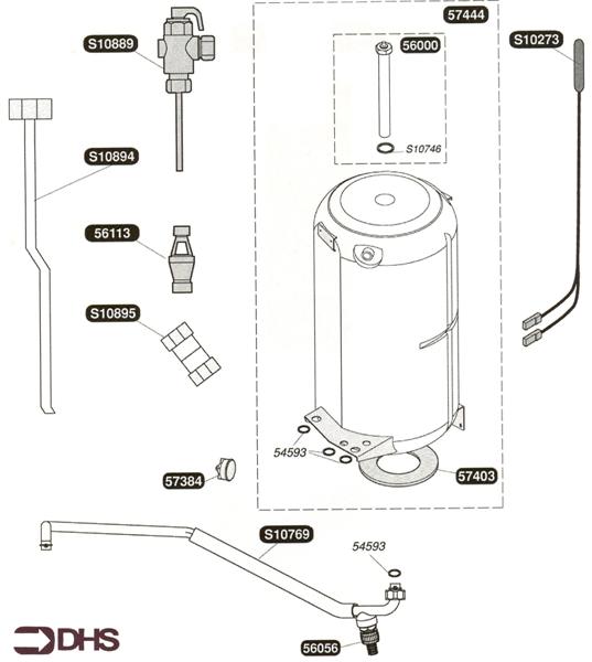 Exploded Diagram for TANK