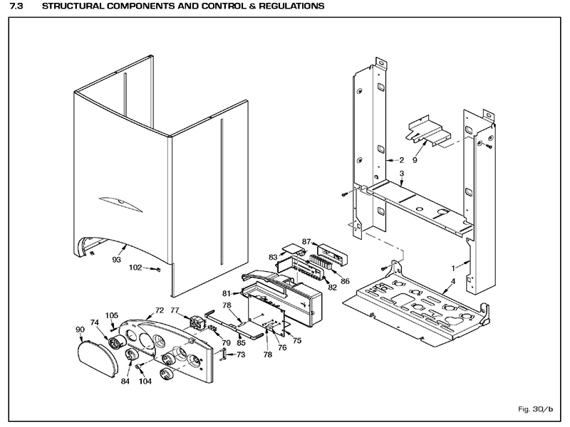 Exploded Diagram for CASE/PANEL ASSEMBLY