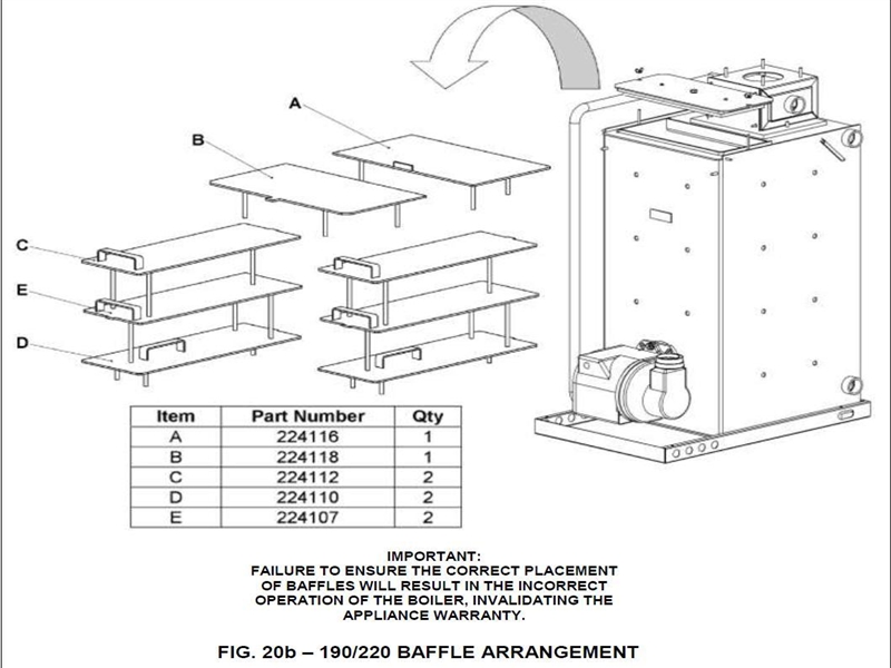 BAFFLE ARRANGEMENT logo