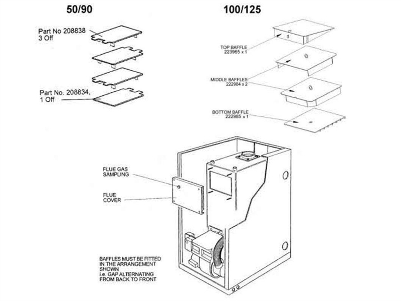 BAFFLE ARRANGEMENT logo