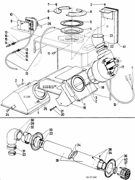 AIR/FLUE DUCT ASSEMBLY logo