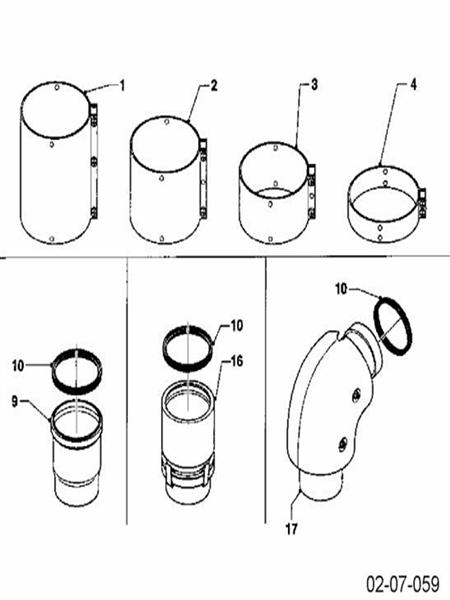 PARTS FOR AIR/FLUE SYSTEM logo