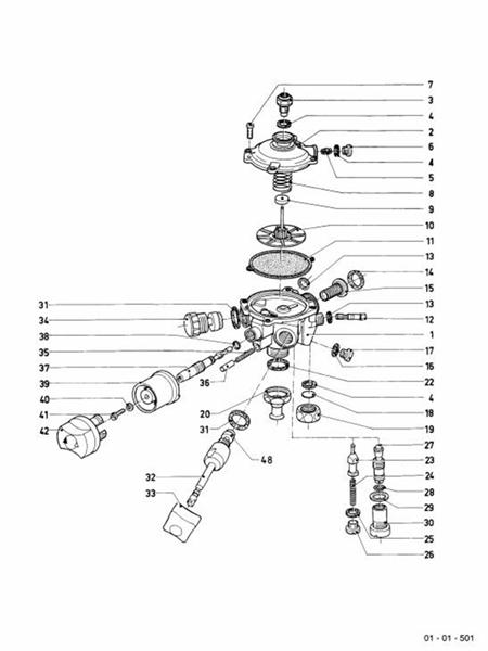 Exploded Diagram for WATER VALVE