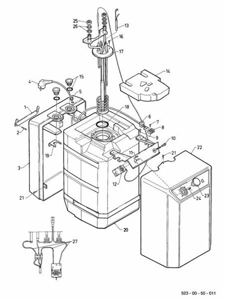 Exploded Diagram for ALL PARTS