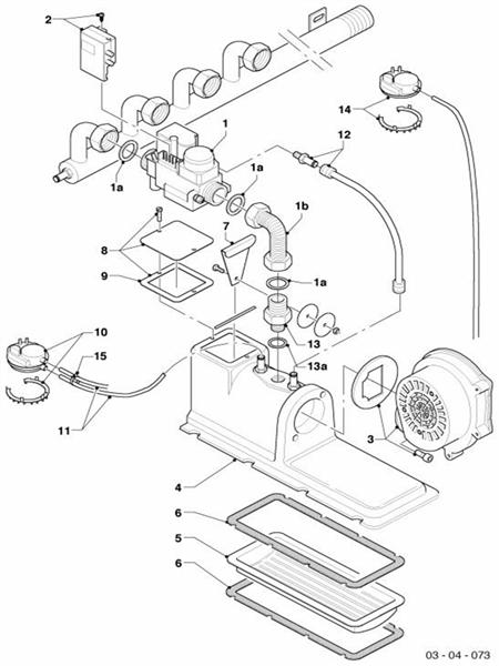Exploded Diagram for BURNER