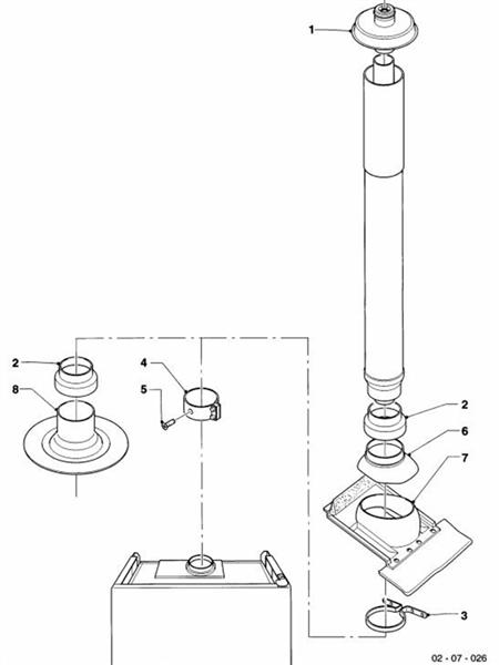 VERTICAL AIR/FLUE DUCT ASSY logo