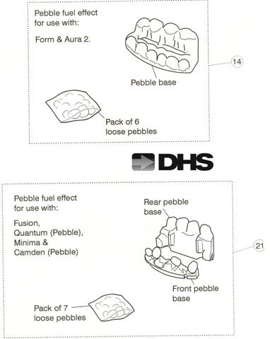 Exploded Diagram for CERAMIC PEBBLE FUEL EFFECT