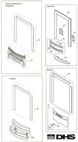Exploded Diagram for FASCIA