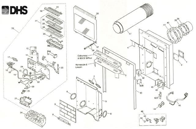 Exploded Diagram for FUNCTIONAL PARTS