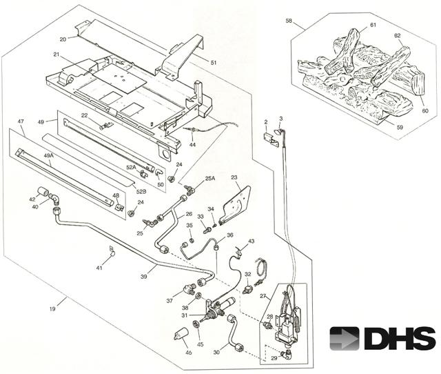 BURNER TRAY/LOGS logo