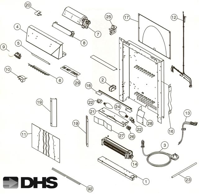 Exploded Diagram for HEAT ENGINE