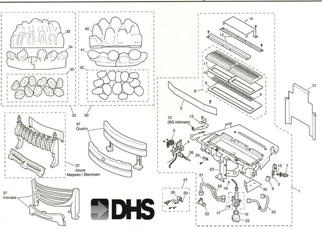 BURNER TRAY/CASTINGS/CERAMICS logo