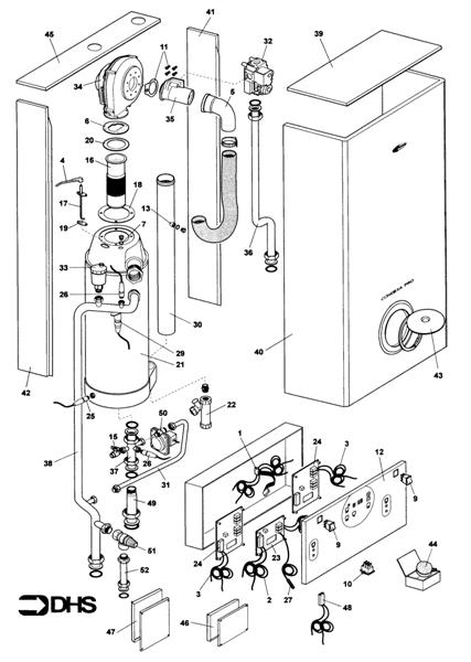 Exploded Diagram for COMPLETE MODEL