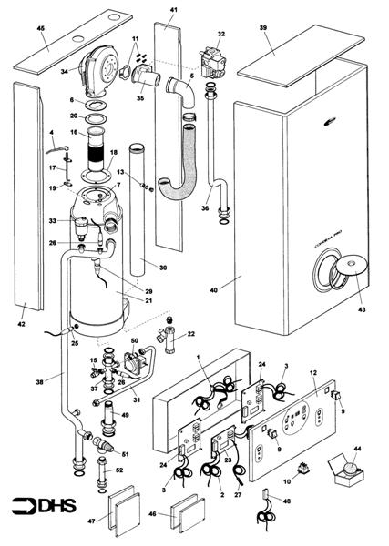 Exploded Diagram for COMPLETE MODEL