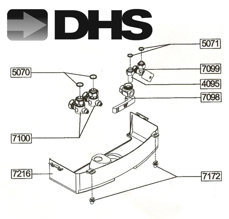Exploded Diagram for VALVES & VALVE COVER
