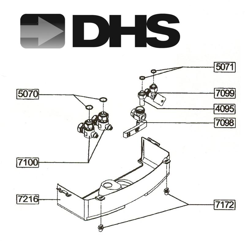 Exploded Diagram for VALVES & VALVE COVER