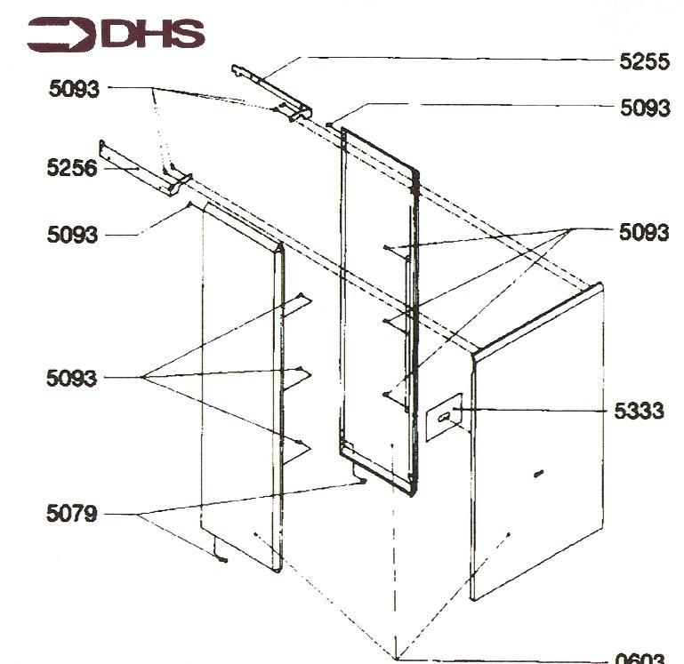 Exploded Diagram for OUTER CASING