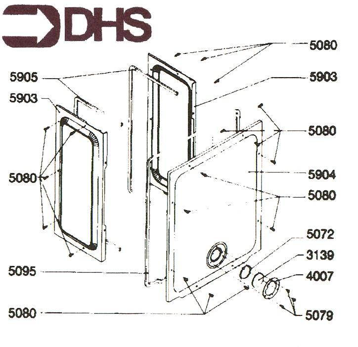 Exploded Diagram for COVER & LEFT-RIGHT SIDES