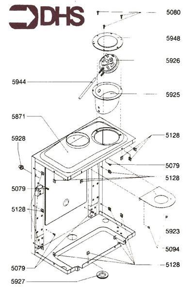 Exploded Diagram for SEALED CASE