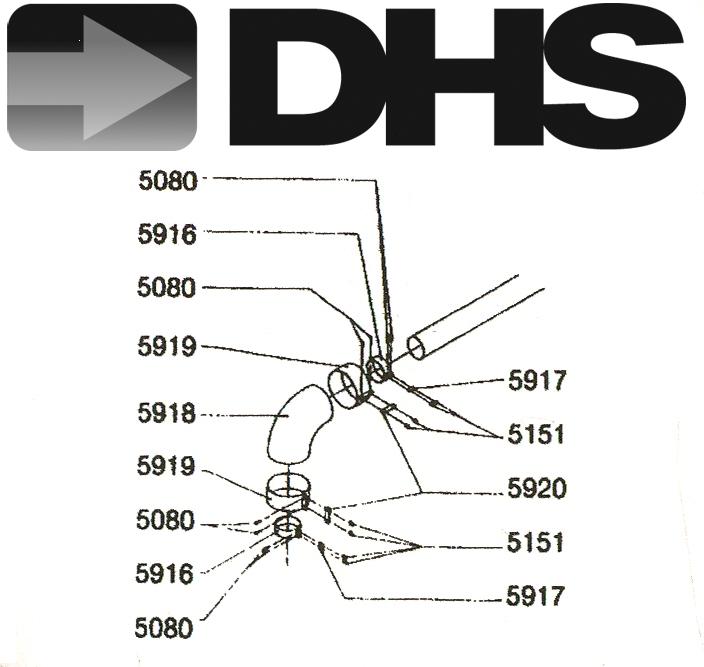 Exploded Diagram for 90 DEGREE BEND