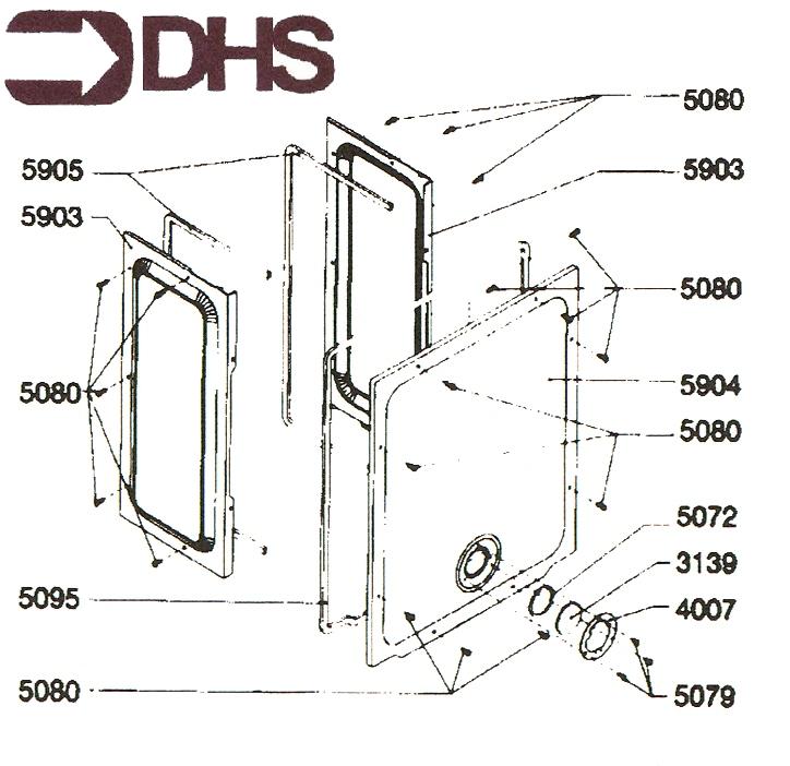 Exploded Diagram for COVER & LEFT-RIGHT SIDES