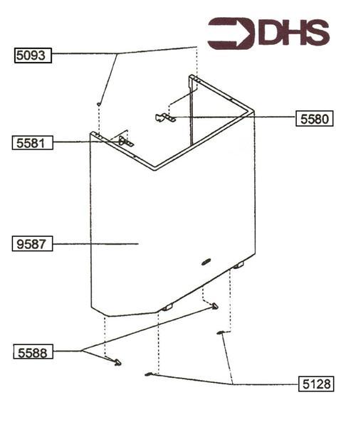 Exploded Diagram for CASING COVER