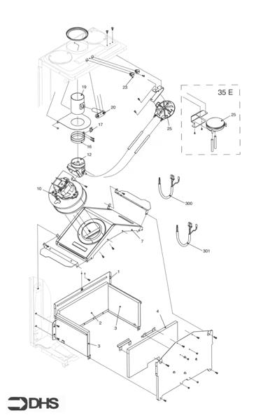 Exploded Diagram for FAN ASSY