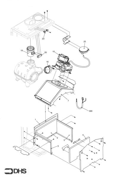Exploded Diagram for FAN ASSY
