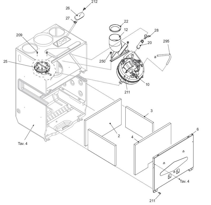 Exploded Diagram for FAN ASSEMBLY