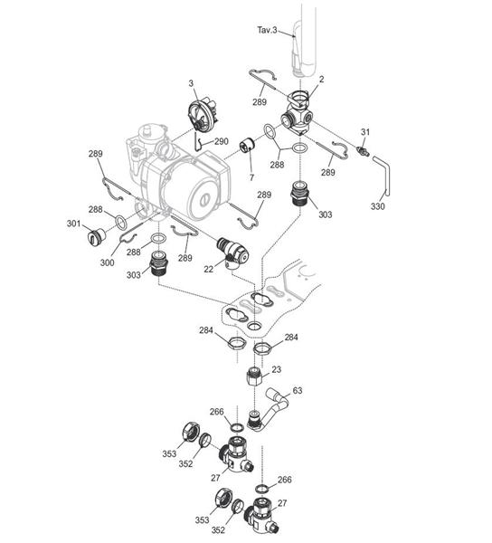 Exploded Diagram for PIPEWORK