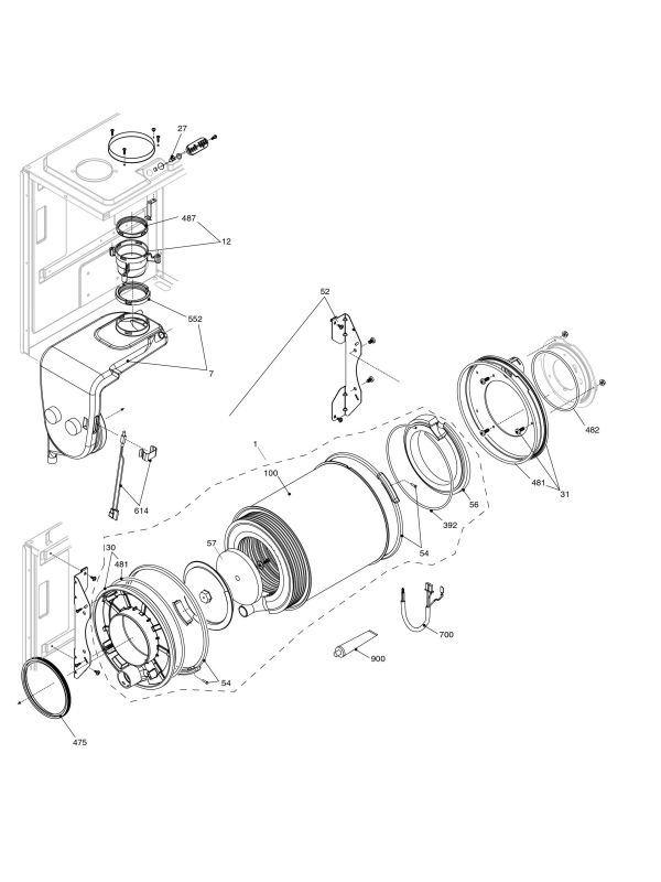 COMBUSTION CHAMBER/FLUE DRAIN logo