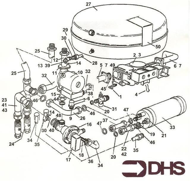 HYDRAULICS / PUMP ASSEMBLY logo