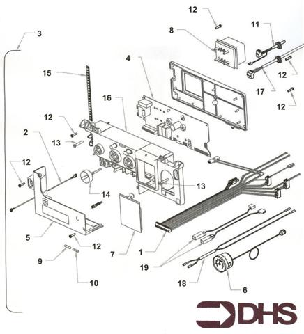 Exploded Diagram for ELECTRICAL ASSEMBLY