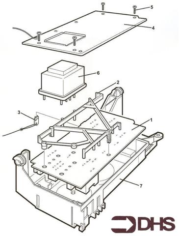 Exploded Diagram for ELECTRICAL BOX ASSEMBLY