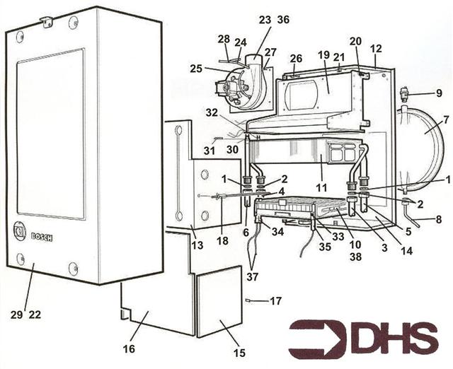 Exploded Diagram for SUPERSTRUCTURE