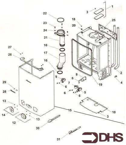 Exploded Diagram for CASING
