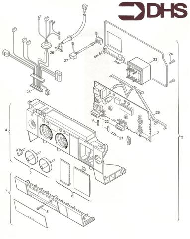 Exploded Diagram for CONTROL BOX