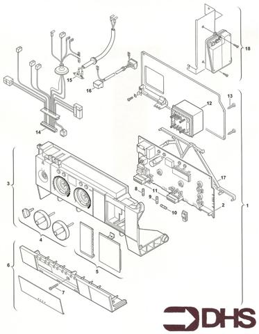 Exploded Diagram for CONTROL BOX